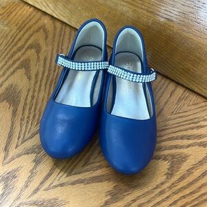 Pandaninjia girls Mary Jane, rhinestone dress shoe